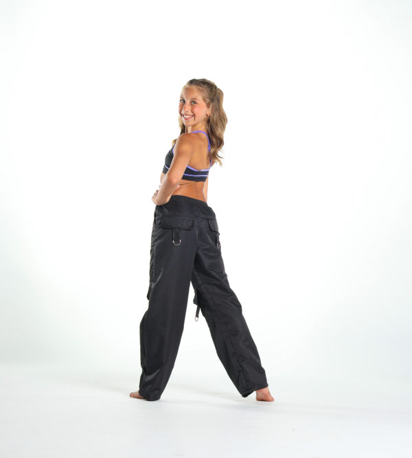 All Black Cargo Pants #241 - Image 5