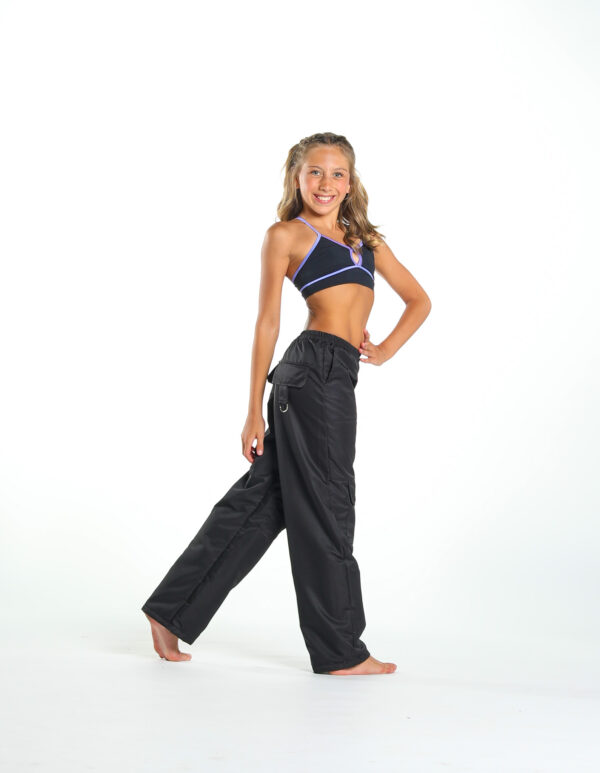 All Black Cargo Pants #241 - Image 3