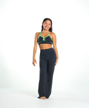 All Black Straight Legged Pants #240