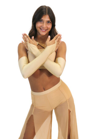 ELBOW LENGTH RING GLOVES