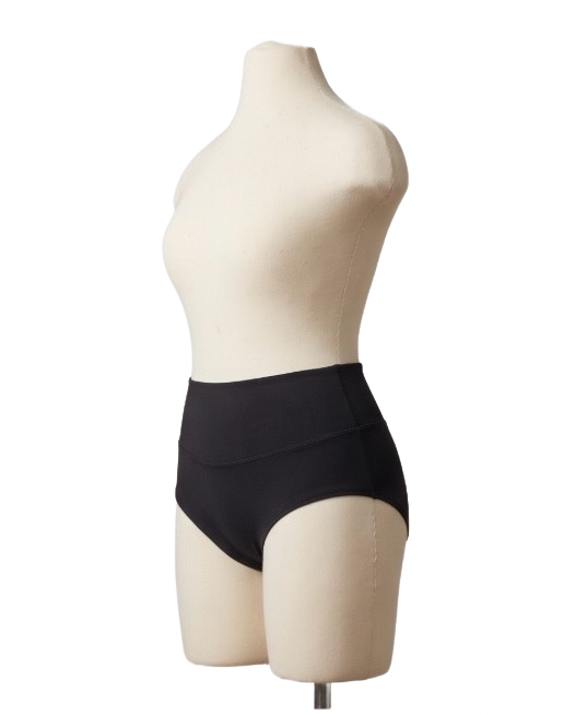 All Black Waistband Brief